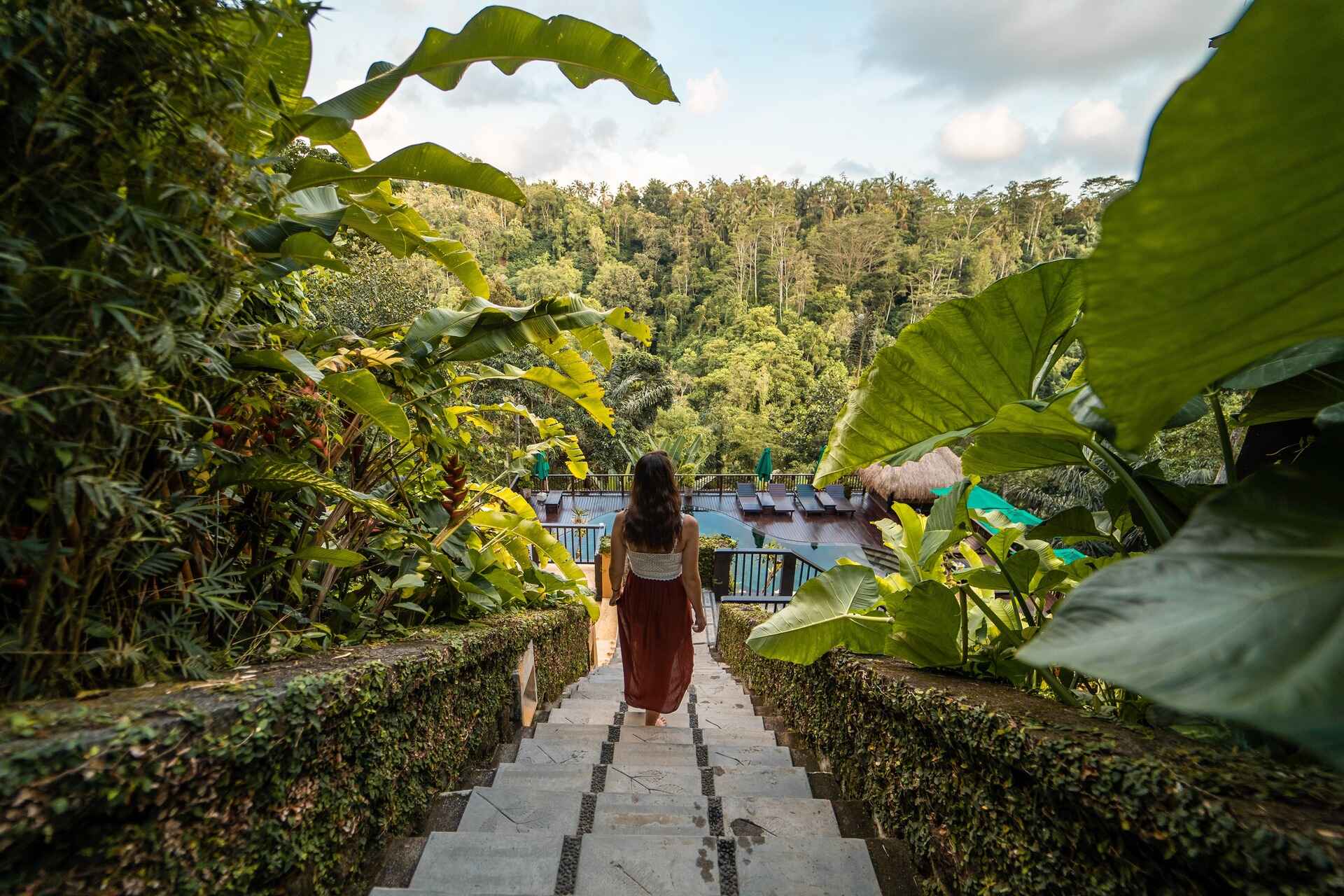 Pathway to Main Pool